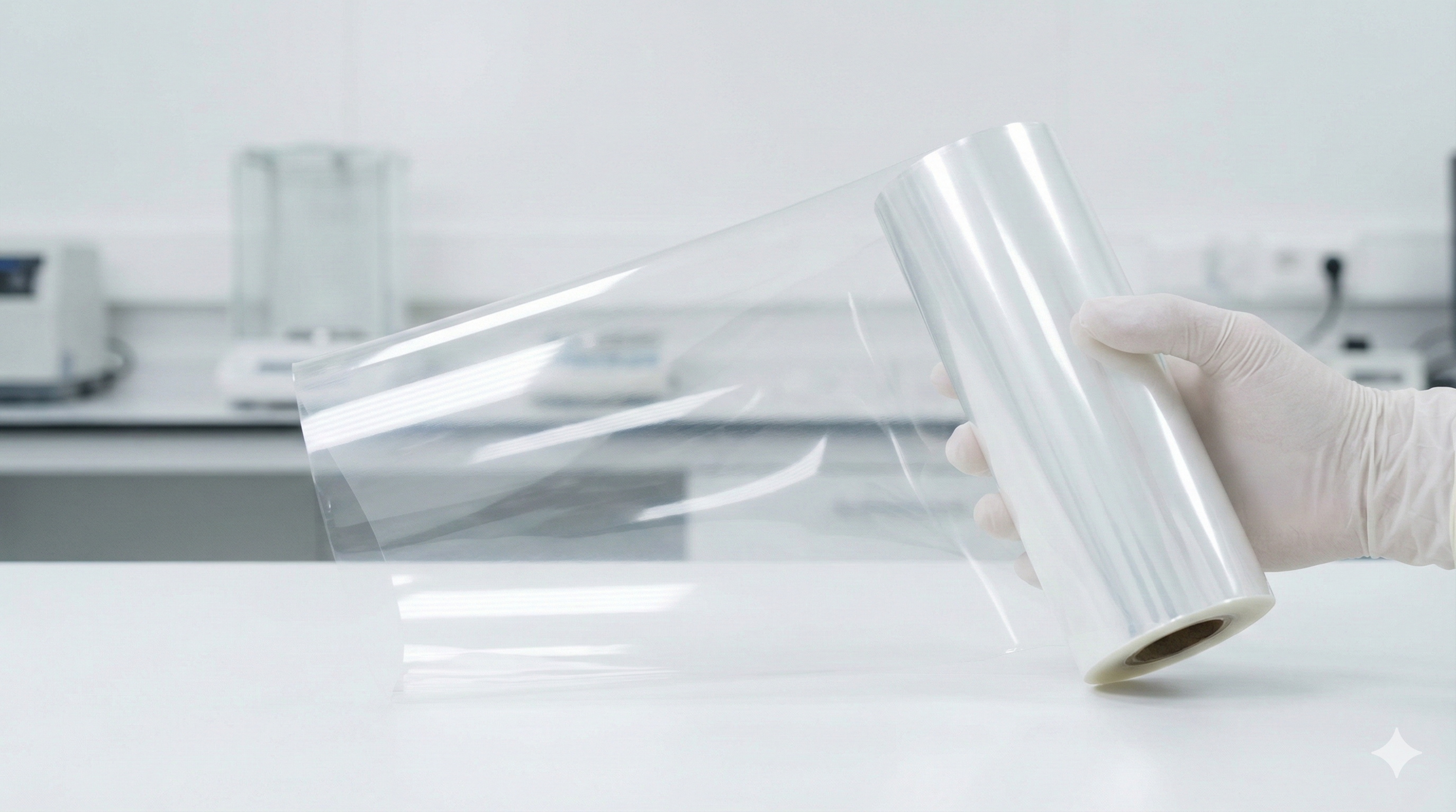 Pharmafolie Detailaufnahme